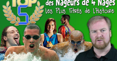 TOP 5 des Nageurs de 4 Nages les Plus Titrés de l'Histoire