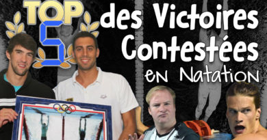 TOP 5 des Victoires Contestées en Natation