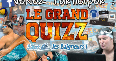 Venez participer au GRAND QUIZZ Natation et Sports Aquatiques !