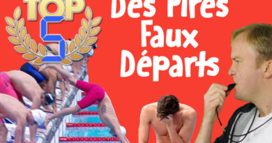 TOP 5 des Pires Faux Départs en Natation